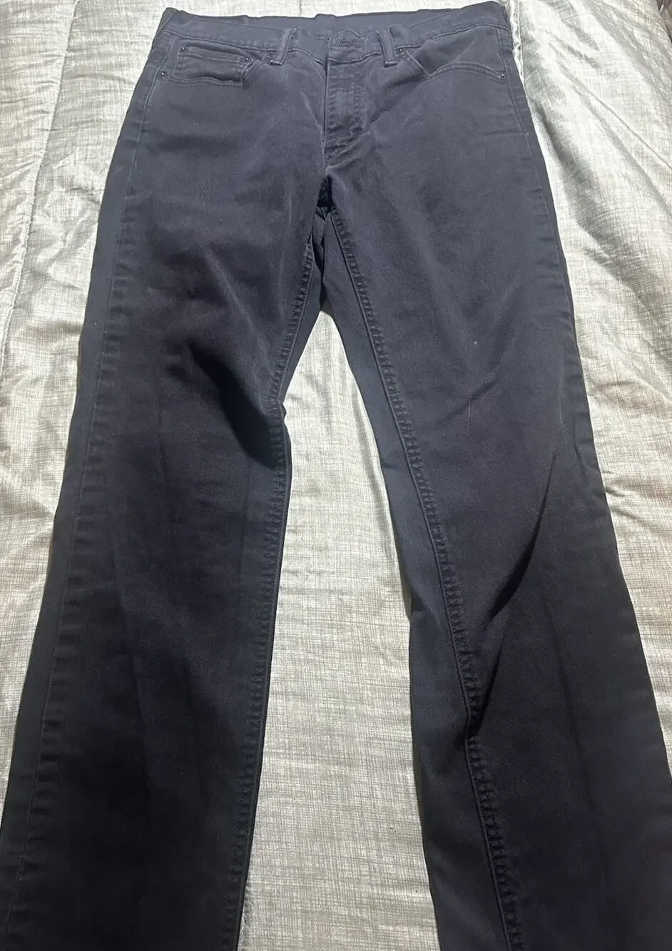 Levi's 541 Athletic Taper Jeans Mens 31x32 Black